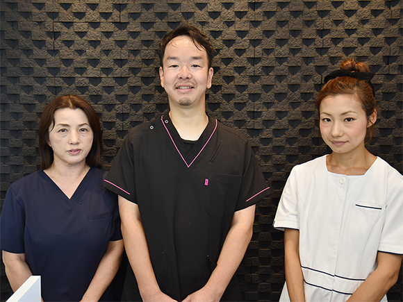 ふなき歯科　スタッフ一同　皆様のご来院をお待ちしております。